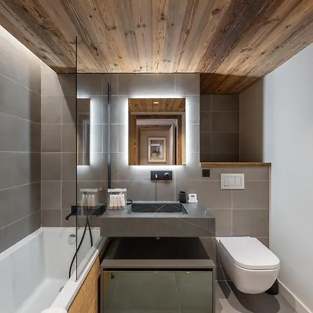 Neuf A Meribel Avec Sauna Et Parking - Fr-1-565-92 Apartment Les Allues